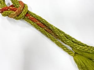 正絹　手組帯締め